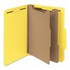 Smead File Folder 2 Dividers, Letter, 2" Exp., Yellow, PK10 14064